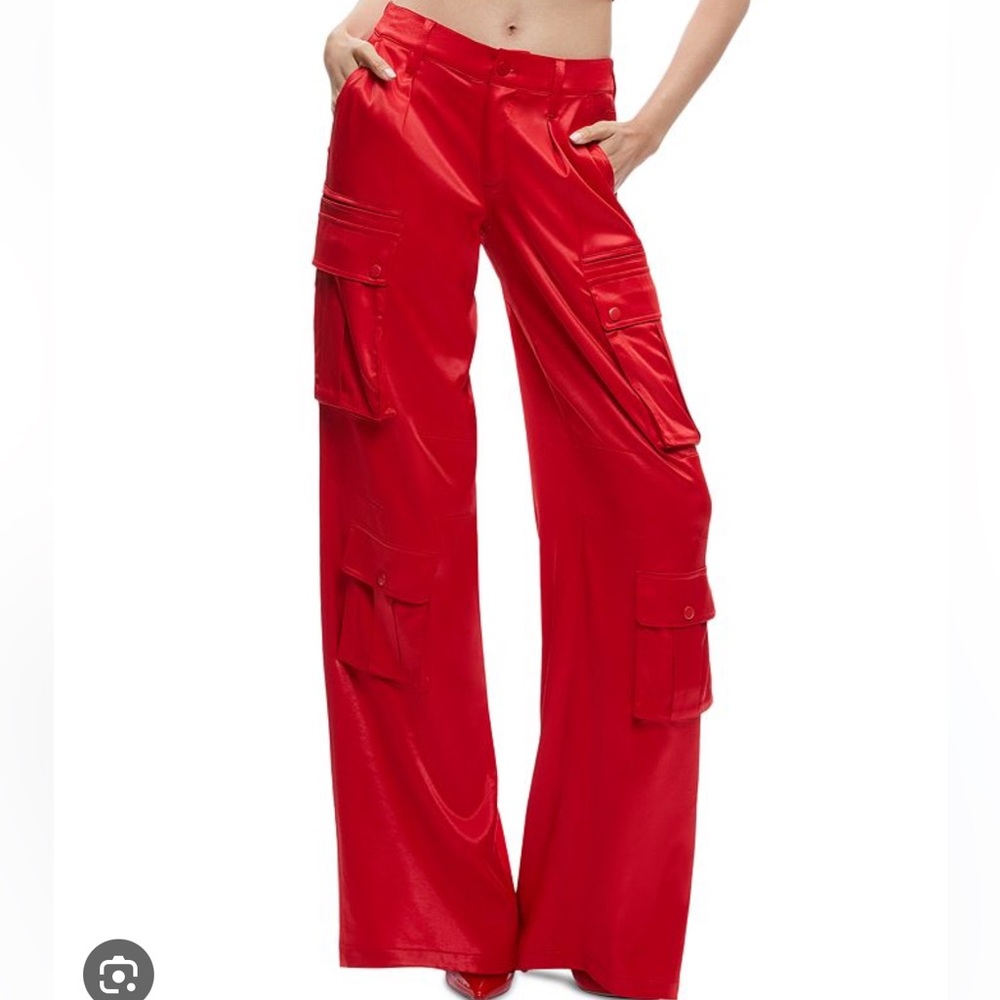 Alice and Olivia Joette low rise cargo pants - Picture 16 of 16